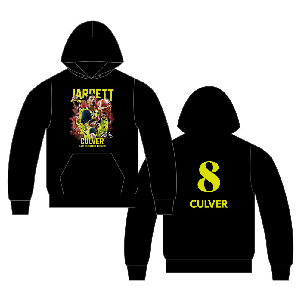 【MyPLAYER COLLECTION 2025-26】パーカー #8 ジャレット・カルバー 詳細画像 #8 ジャレット・カルバー 1